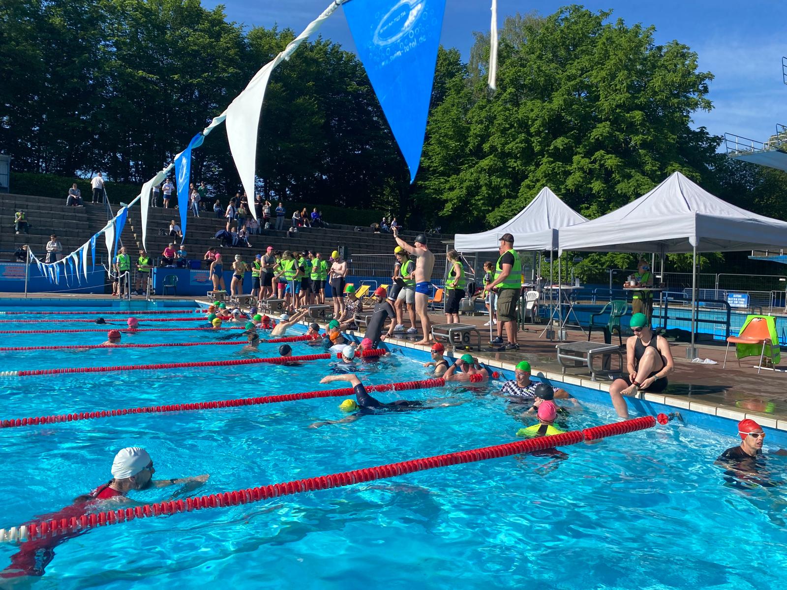 Kaiserwetter zum 34. ELE-Triathlon in Gladbeck am 26. Mai 2024